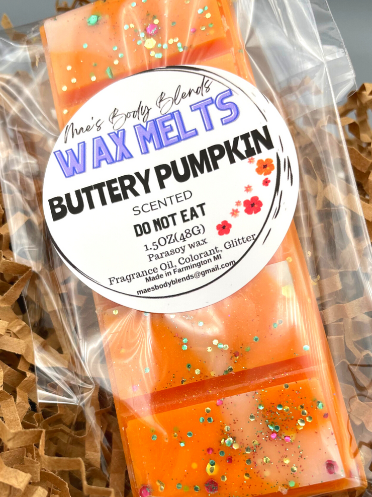 Buttery Pumpkin wax snap bar
