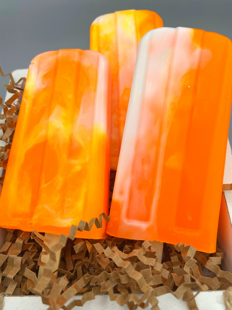 Orange Dream soap popsicle